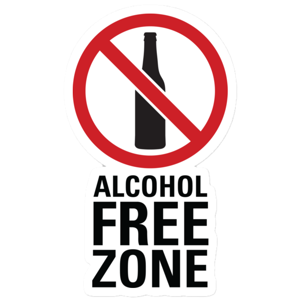 No Alcohol Zone
